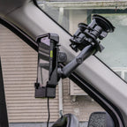 RAM-B-189B-PIV1U:RAM-B-189B-PIV1U_1:RAM® Twist-Lock™ Dual Pivot Suction Cup Base with Ball