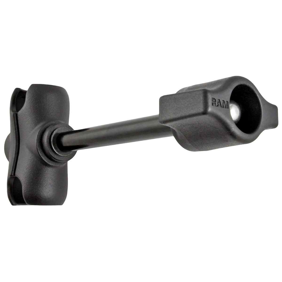 RAM-B-201-A-ALA1-KRU:RAM-B-201-A-ALA1-KRU_1:RAM® Double Socket Arm with Retention Knob - B Size Short