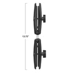 RAM-B-201C-201CU:RAM-B-201C-201CU_1:RAM® 13" Double Socket Arms - Dual Long B Size