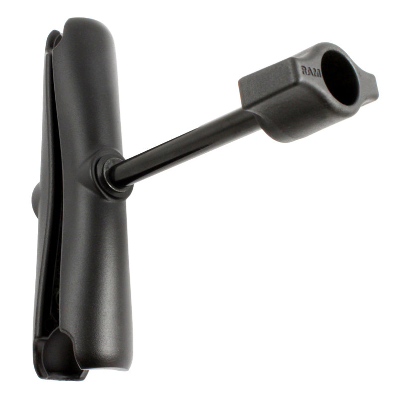 RAM-B-201U-C-ALA1:RAM-B-201U-C-ALA1_1:RAM® Double Socket Arm with Retention Arm - B Size Long