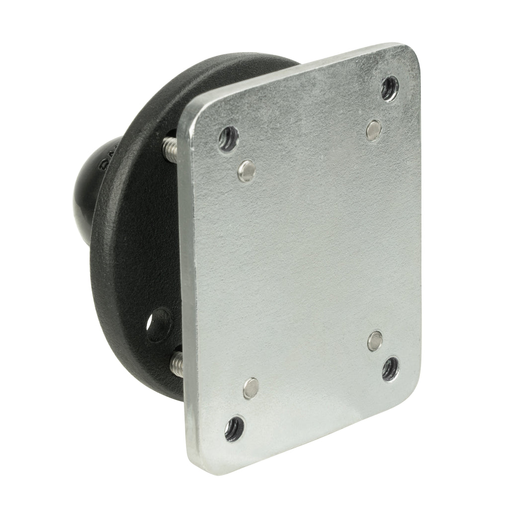 RAM-B-202-225-2U:RAM-B-202-225-2U_1:RAM® Drill-Down Dashboard Ball Base with Backing Plate - B Size