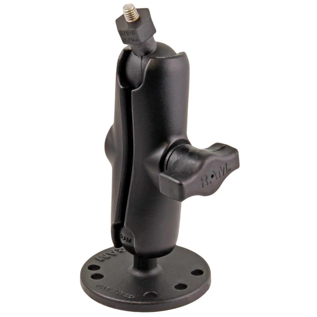 RAM-B-202-379-M616U:RAM-B-202-379-M616U_1:RAM® Drill-Down Double Ball Mount for Raymarine Dragonfly + More