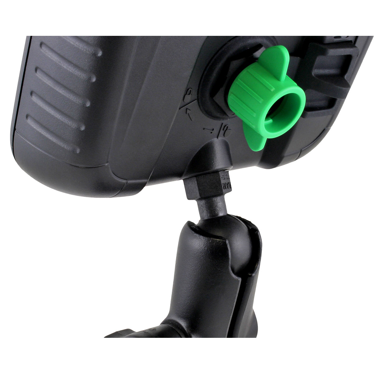RAM-B-202-379-M616U:RAM-B-202-379-M616U_1:RAM® Drill-Down Double Ball Mount for Raymarine Dragonfly + More
