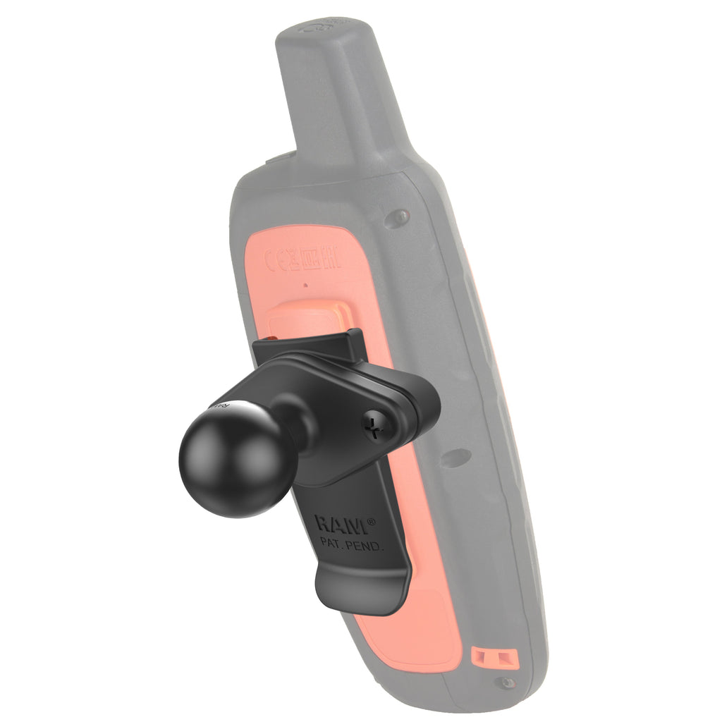 RAM-B-202-GA76U:RAM-B-202-GA76U_1:RAM® Spine Clip Holder with Ball for Garmin Handheld Devices