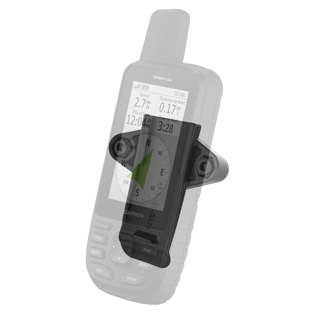 RAM-B-202-GA76U:RAM-B-202-GA76U_1:RAM® Spine Clip Holder with Ball for Garmin Handheld Devices