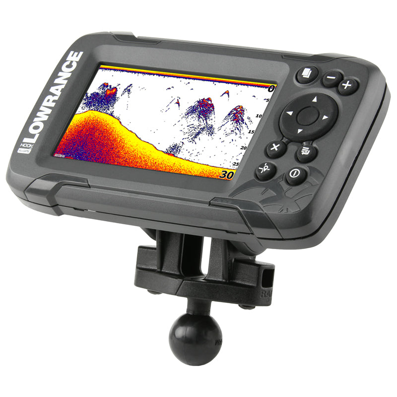RAM-B-202-LO12:RAM-B-202-LO12_1:RAM® Ball Adapter for Lowrance Eagle 4 & 5, Hook² & Reveal - B Size