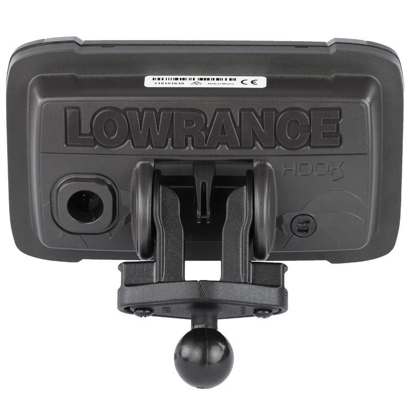 RAM-B-202-LO12:RAM-B-202-LO12_1:RAM® Ball Adapter for Lowrance Eagle 4 & 5, Hook² & Reveal - B Size