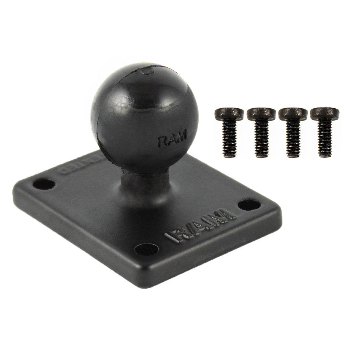 RAM-B-202-MA4U:RAM-B-202-MA4U_1:RAM® Square Base Adapter with Hardware for Magellan Maestro + More