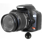 RAM-B-202AU:RAM-B-202AU_1:RAM® Ball Adapter with Round Plate and 1/4"-20 Threaded Stud - B Size
