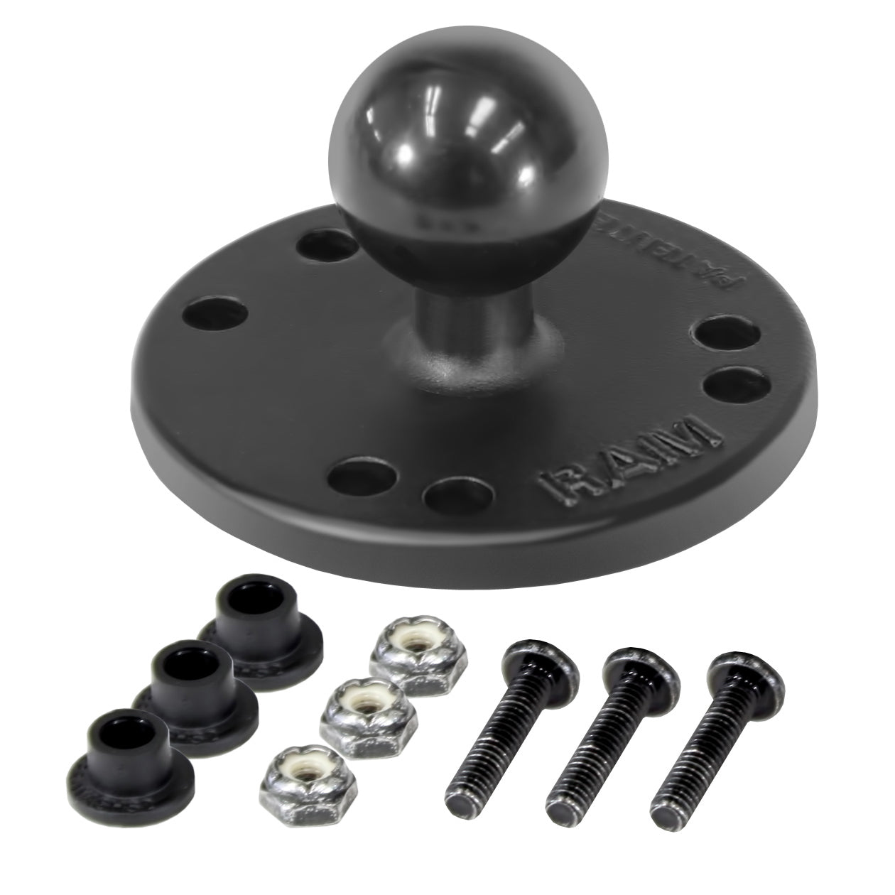 RAM-B-202U-RYM1:RAM-B-202U-RYM1_1:RAM® Ball Adapter with Hardware for Raymarine Dragonfly - B Size
