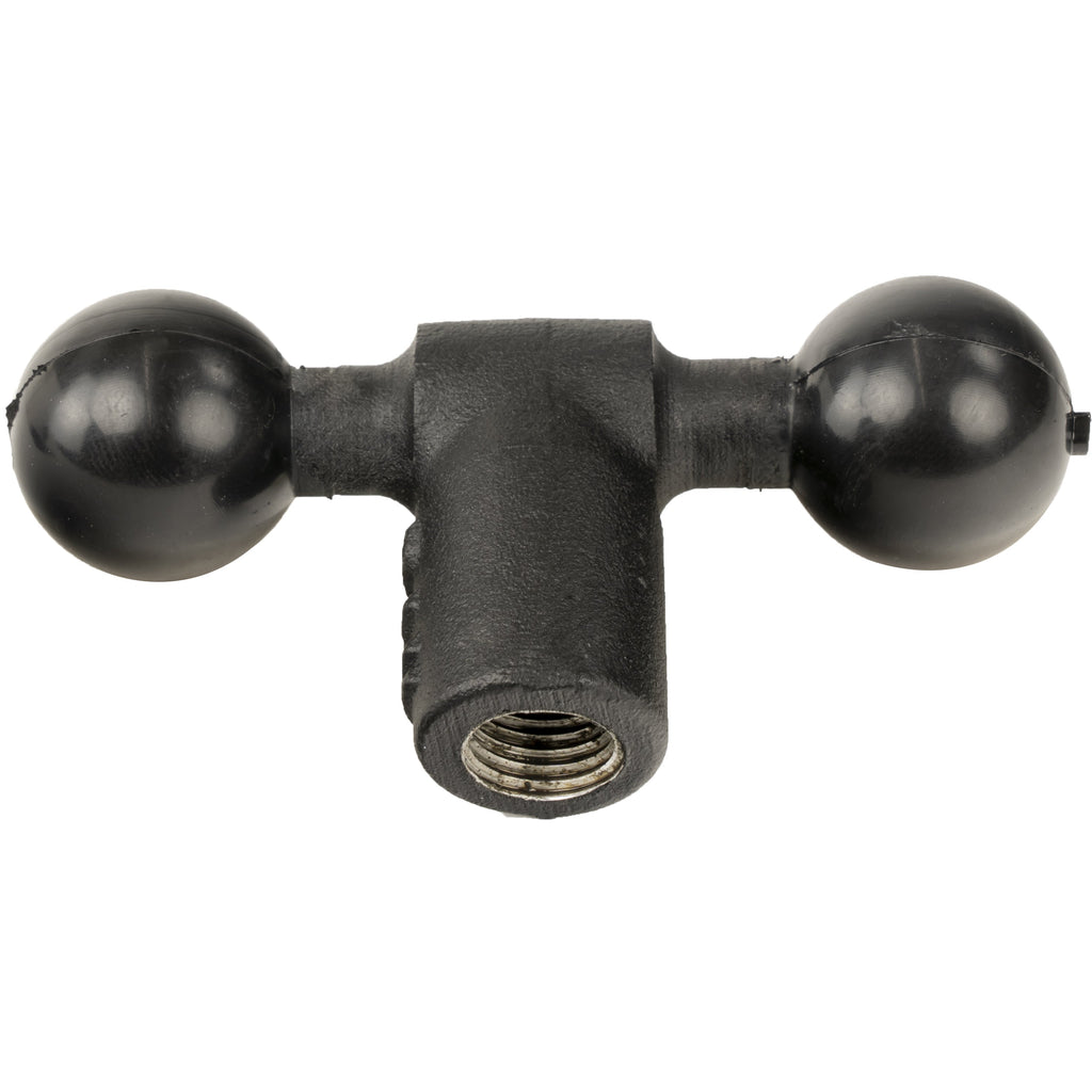 RAM-B-217-1U:RAM-B-217-1U_1:RAM® Dual Ball Base with 1/4" NPT Female Threaded Hole