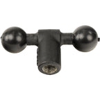 RAM-B-217-1U:RAM-B-217-1U_1:RAM® Dual Ball Base with 1/4" NPT Female Threaded Hole