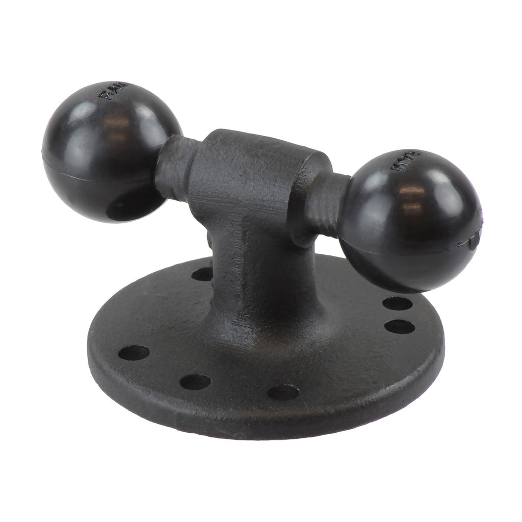 RAM-B-217U:RAM-B-217U_1:RAM® Double Ball Adapter with Round Base - B Size