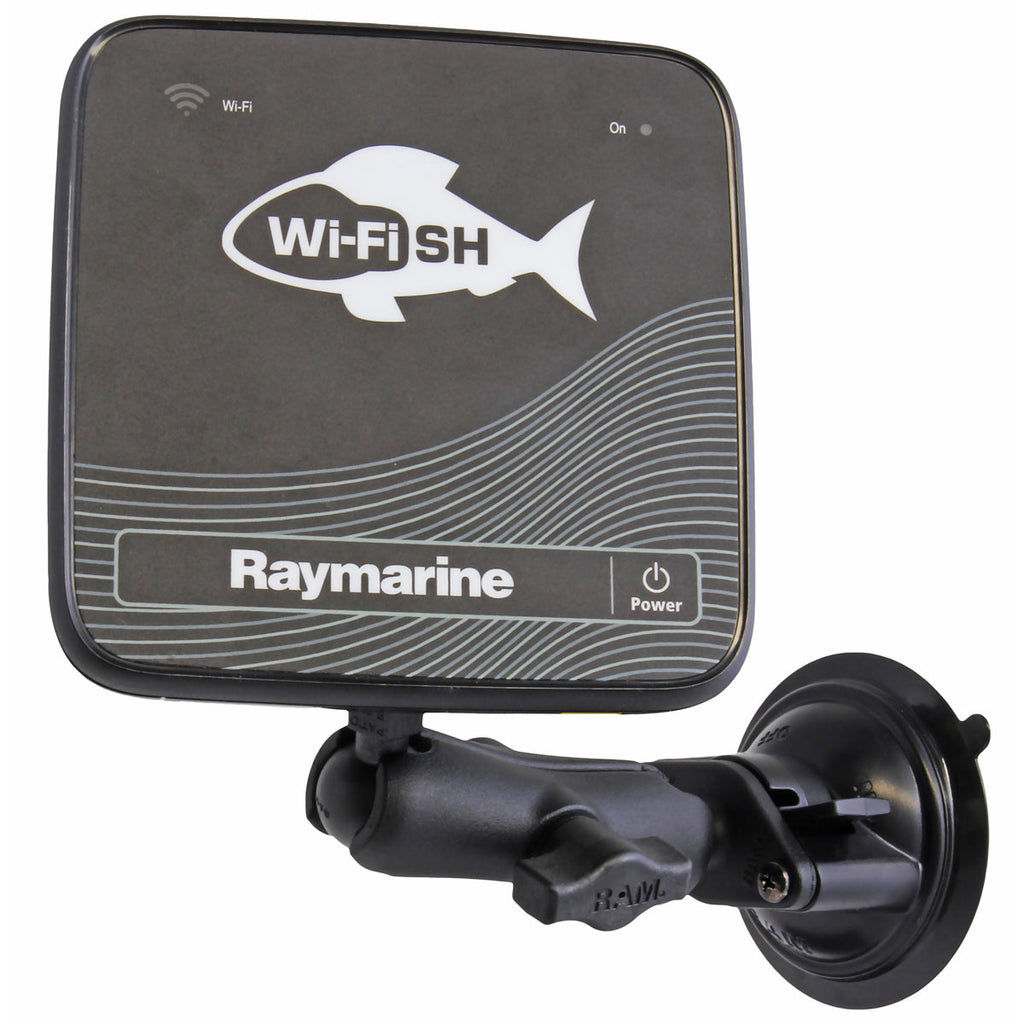 RAM-B-224-1-379-M616U:RAM-B-224-1-379-M616U_1:RAM® Twist-Lock™ Suction Cup Mount for Raymarine Dragonfly