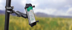 RAM-B-231-2-UN10:RAM-B-231-2-UN10_1:RAM® X-Grip® Large Phone Mount with ATV/UTV Rail Base