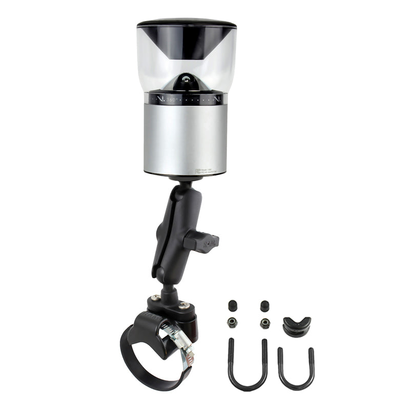 RAM-B-231Z-2-366U:RAM-B-231Z-2-366U_1:RAM® ATV/UTV Rail Mount with 1/4"-20 Camera Adapter - Medium Arm