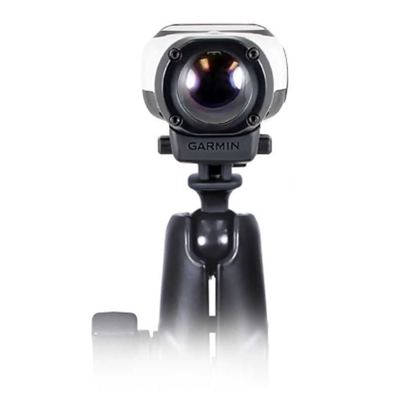 RAM-B-231Z-2-GA63U:RAM-B-231Z-2-GA63U_1:RAM® ATV/UTV Rail Mount with Garmin VIRB™ Camera Adapter