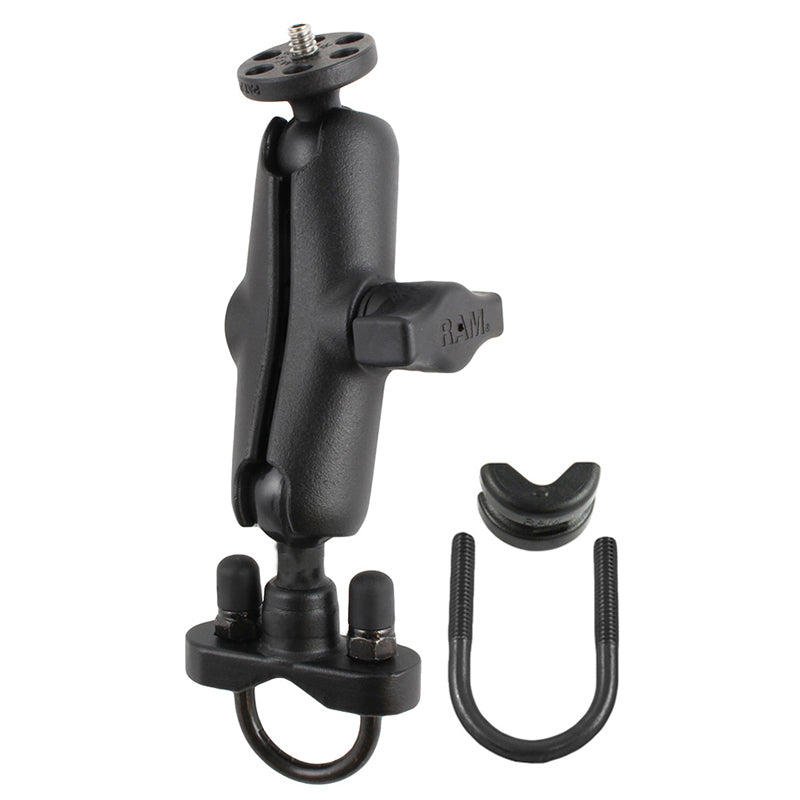 RAM-B-231Z-366U:RAM-B-231Z-366U_1:RAM® Handlebar U-Bolt Mount with 1/4"-20 Threaded Stud - Medium