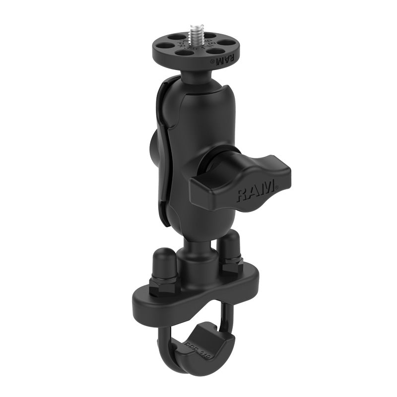 RAM-B-231Z-A-366U:RAM-B-231Z-A-366U_1:RAM® Handlebar U-Bolt Mount with 1/4"-20 Threaded Stud - Short
