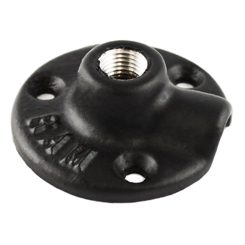 RAM-B-232-90U:RAM-B-232-90U_1:RAM® 90-Degree 1/4" NPT Threaded Hole with Round Base