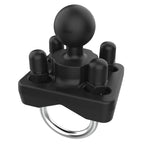 RAM-B-235U:RAM-B-235U_1:RAM® Double U-Bolt Ball Base for 1" - 1.25" Rails - B Size