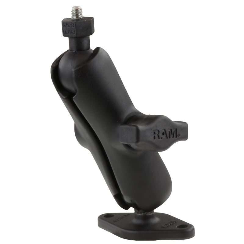 RAM-B-238-379U-252025:RAM-B-238-379U-252025_1:RAM® Tough-Ball™ Mount with 1/4"-20 Threaded Stud & Diamond Plate