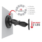 RAM-B-238-MAG88U:RAM-B-238-MAG88U_1:RAM® Tough-Mag™ 88MM Diameter Magnetic Ball Base - B Size