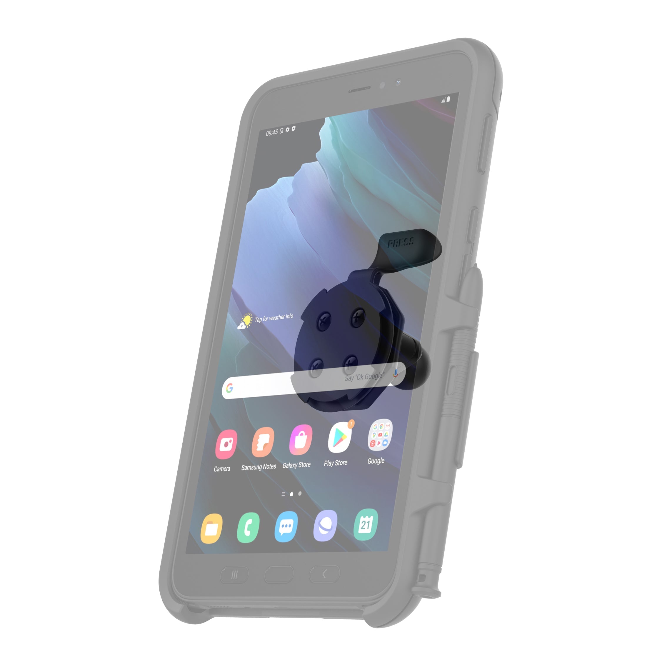 RAM-B-238-OT3U:RAM-B-238-OT3U_1:RAM® Quick Release Adapter with Ball for OtterBox uniVERSE Tablet Cases