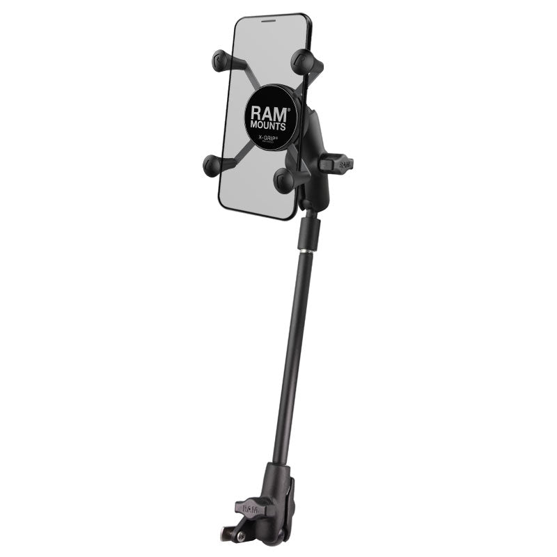 RAM-B-238-WCT-9-UN7:RAM-B-238-WCT-9-UN7_1:RAM® X-Grip® Phone Mount for Wheelchair Seat Tracks