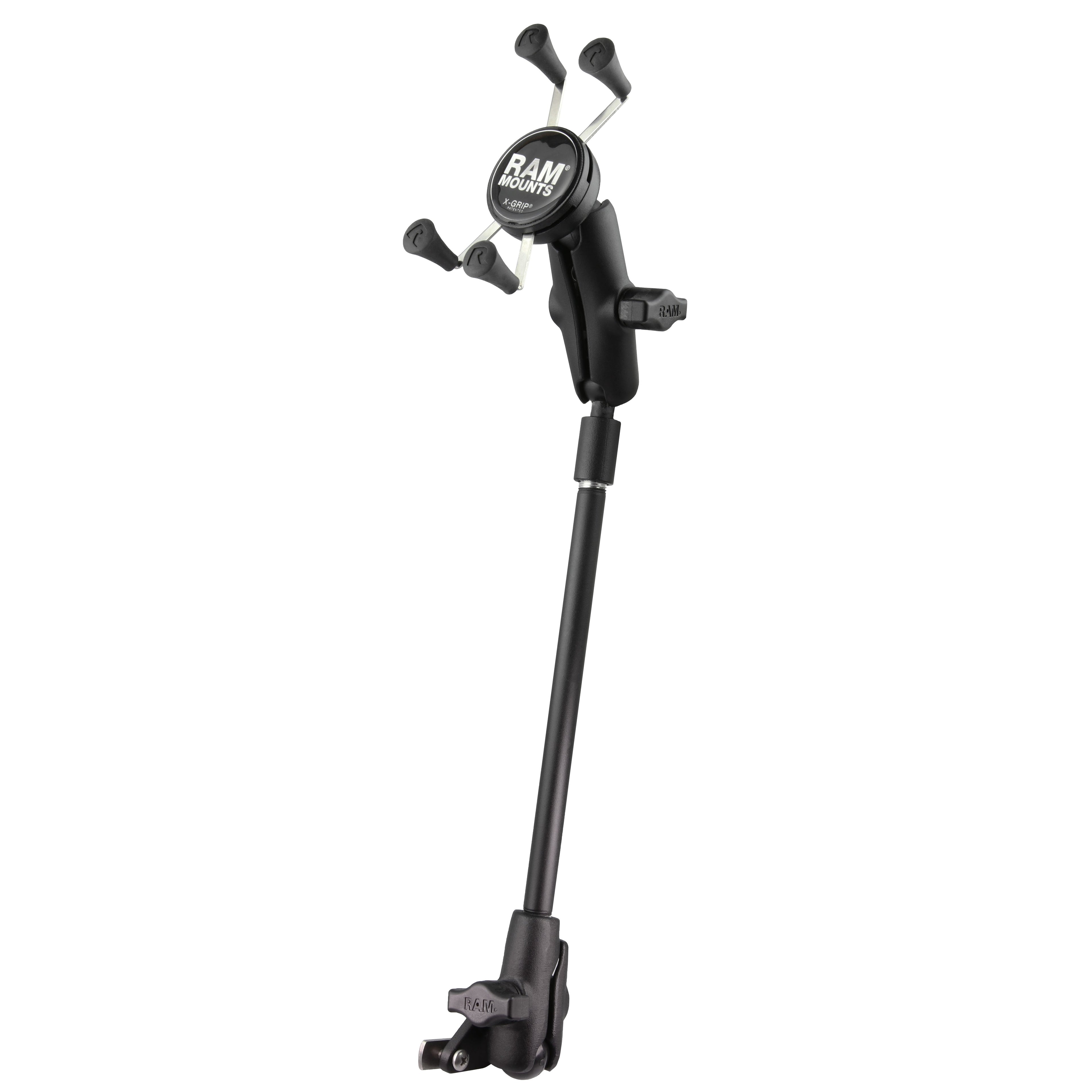 RAM-B-238-WCT-9-UN7:RAM-B-238-WCT-9-UN7_1:RAM® X-Grip® Phone Mount for Wheelchair Seat Tracks