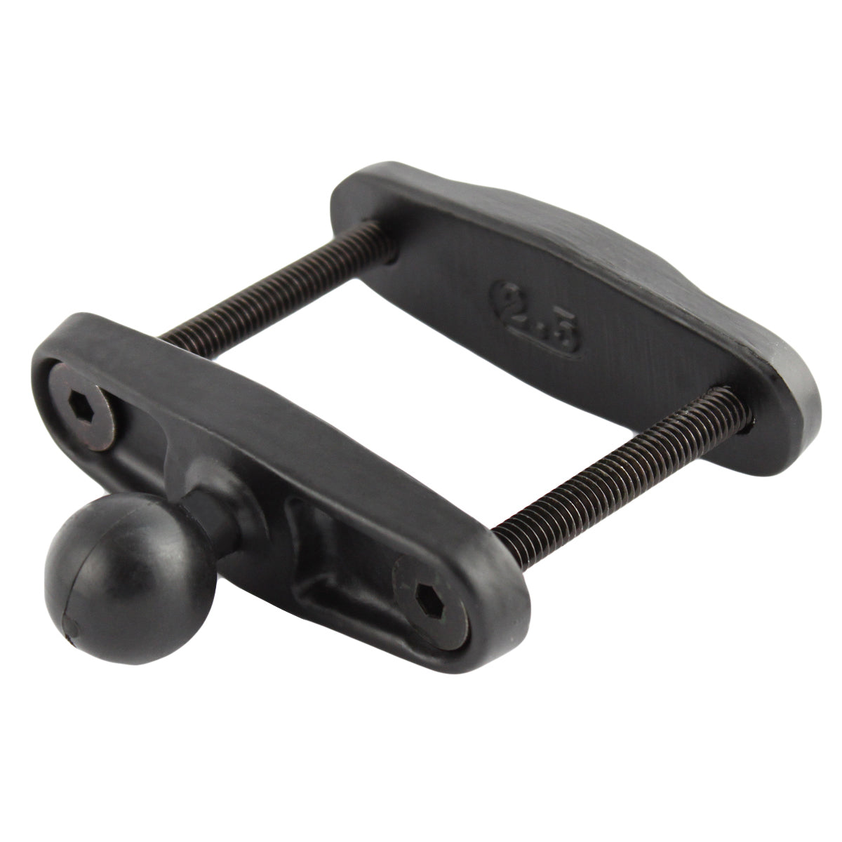 RAM-B-247U-25:RAM-B-247U-25_1:RAM® Square Post Clamp Base for Posts up to 2.5" Wide - B Size