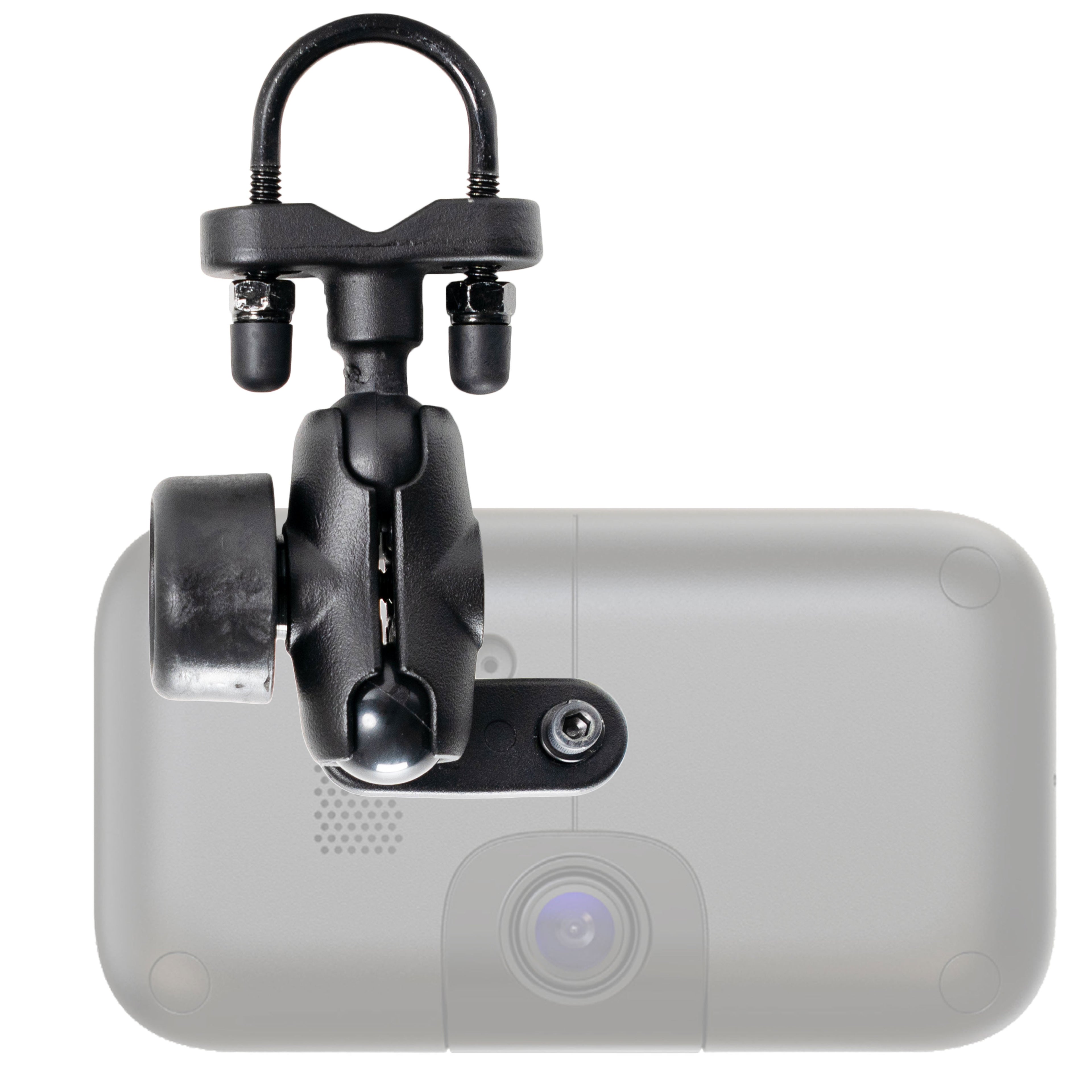 RAM-B-252-A-201U-MTV1:RAM-B-252-A-201U-MTV1_1:RAM® Rearview Mirror U-Bolt Mount for Motive Dashcam