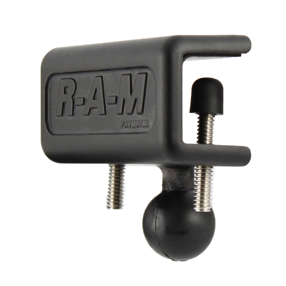 RAM-B-259NKU:RAM-B-259NKU_1:RAM® Glare Shield Clamp Ball Base with Stainless Steel Screws