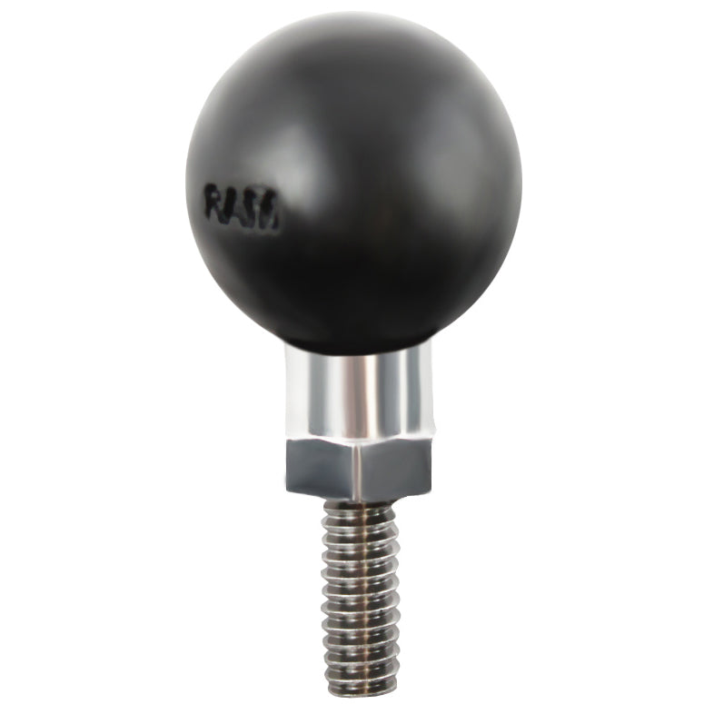 RAM-B-273-1U:RAM-B-273-1U_1:RAM® Ball Adapter with 1/4"-20 x 1/2" Threaded Stud