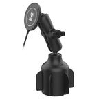 RAP-B-299-4-AP-MAG-1-W2MU:RAM-B-299-4-AP-MAG-1-W2MU_1:RAM® Stubby™ Cup Holder Mount with RAM® Qi2 15W Wireless Charger