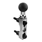RAM-B-309-1CHU:RAM-B-309-1CHU_1:RAM® Chrome Motorcycle Brake/Clutch Reservoir Ball Base