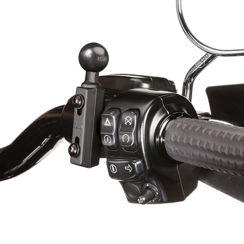 RAM-B-309-1U:RAM-B-309-1U_1:RAM® Motorcycle Brake/Clutch Reservoir Ball Base
