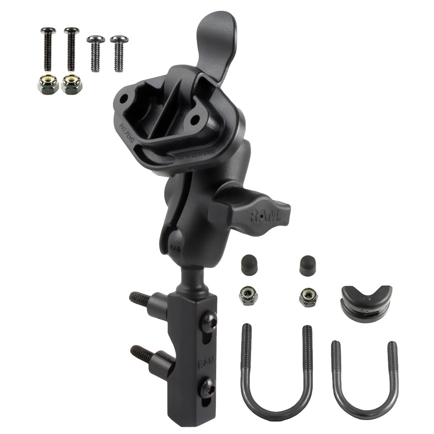 RAM-B-309-7-A-326U:RAM-B-309-7-A-326U_1:RAM® EZY-Mount™ Quick Release Adapter with Brake/Clutch Reservoir Mount