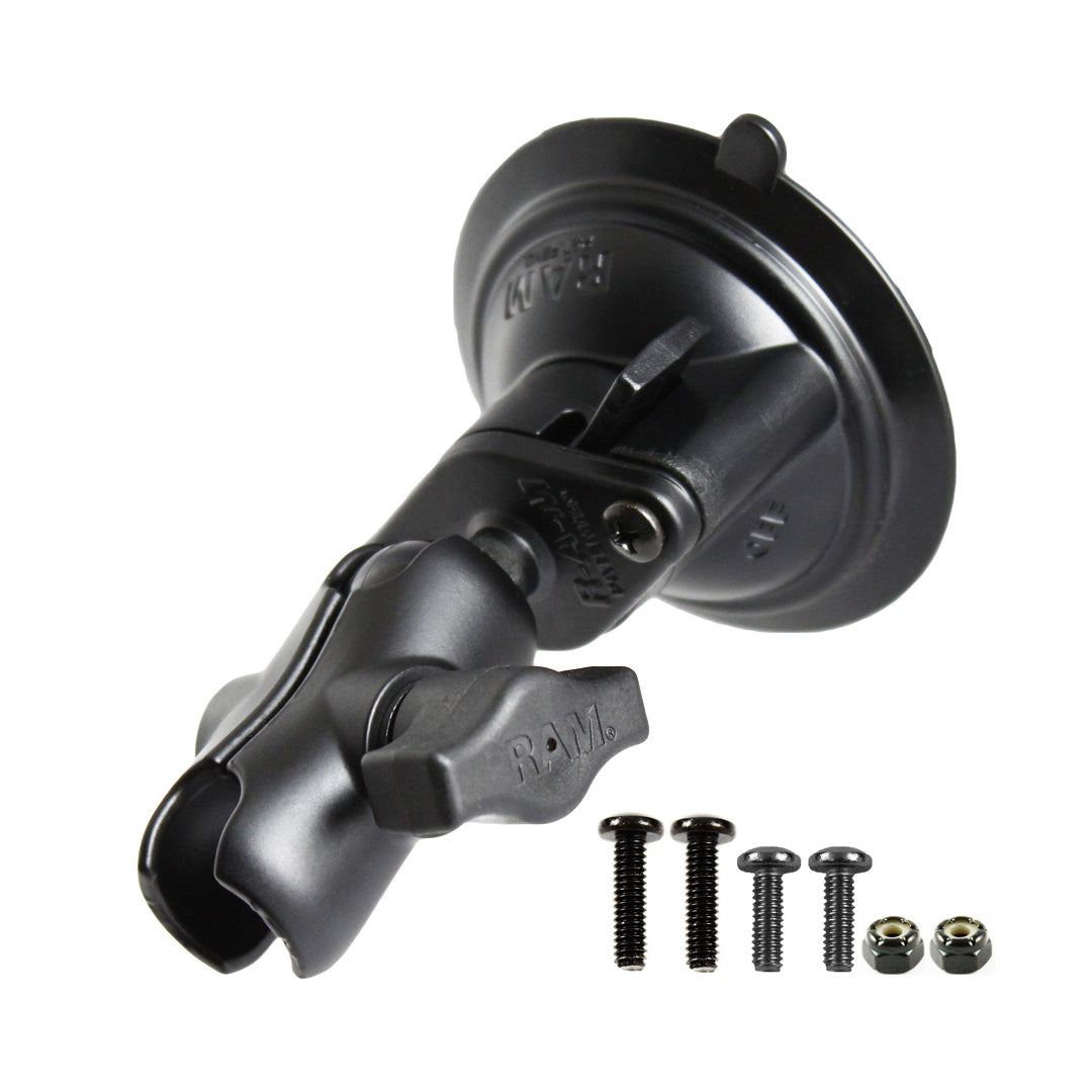 RAM-B-311BU-LO2:RAM-B-311BU-LO2_1:RAM® Twist-Lock™ Suction Cup Base with Socket Arm