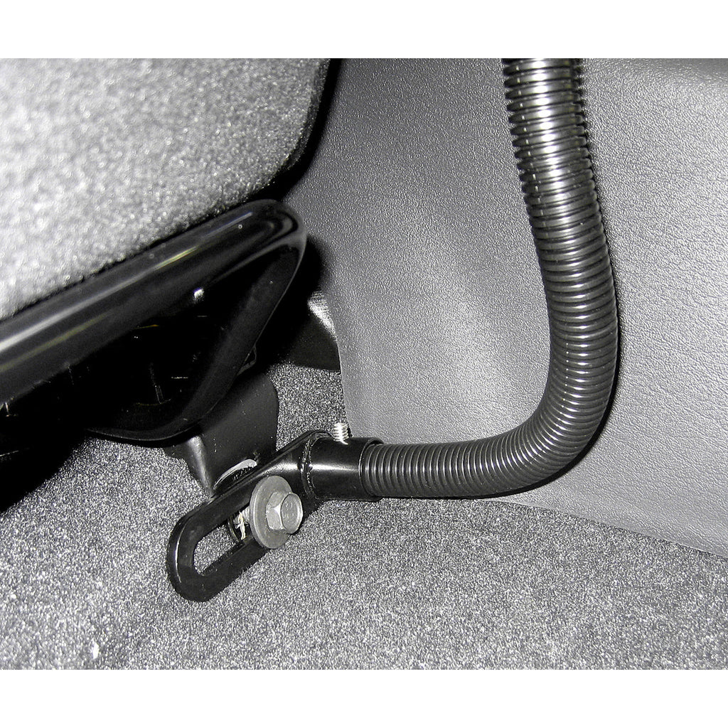 RAM-B-316-1-202U:RAM-B-316-1-202U_1:RAM® Pod™ I Vehicle Mount with 18" Aluminum Rod and Round Plate - B Size