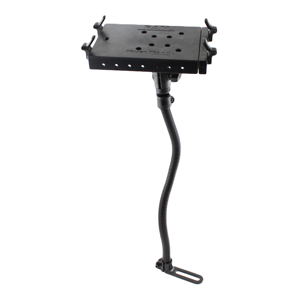 RAM-B-316-1-234-6U:RAM-B-316-1-234-6U_1:RAM® Tough-Tray™ II Holder with RAM® Pod™ I Vehicle Mount - B Size 