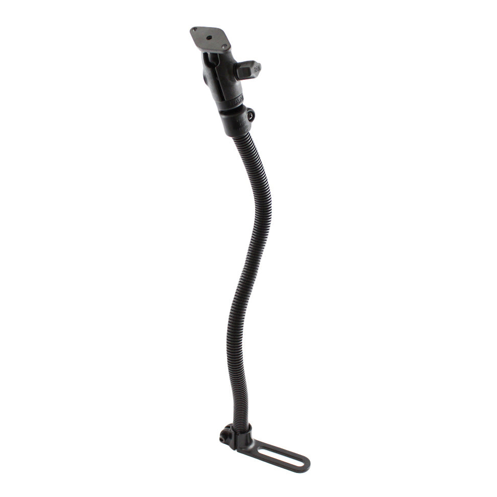 RAM-B-316-1-238U:RAM-B-316-1-238U_1:RAM® Pod™ I Vehicle Mount with 18" Aluminum Rod and Diamond Plate