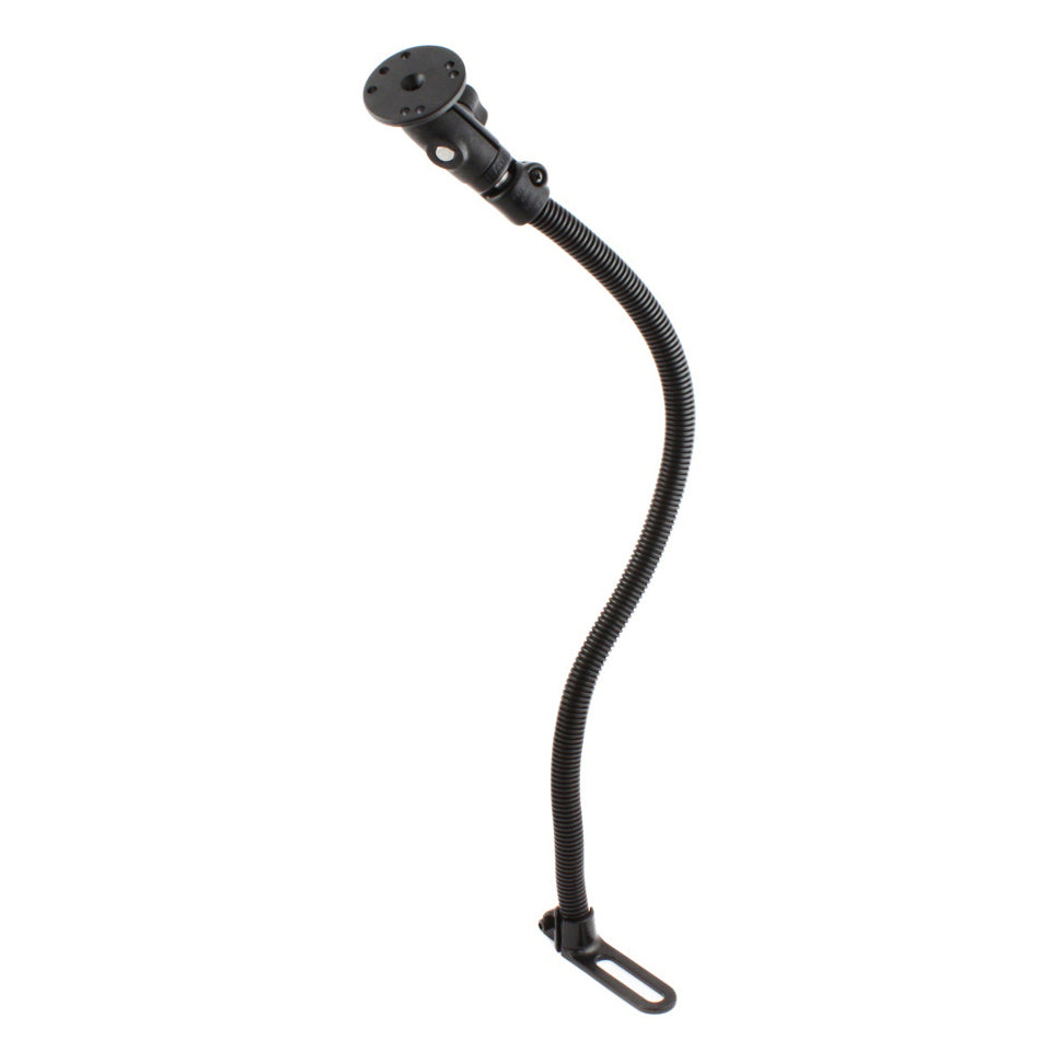 RAM-B-316-1-24-202U:RAM-B-316-1-24-202U_1:RAM® Pod™ I Vehicle Mount with 24" Aluminum Rod and Round Plate - B Size
