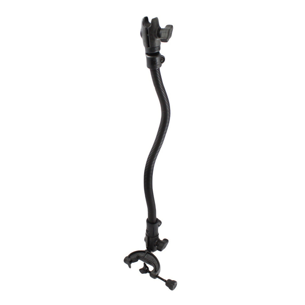 RAM-B-316-121BU:RAM-B-316-121BU_1:RAM® Pod™ I Clamp Mount with 18" Aluminum Rod and Socket Arm