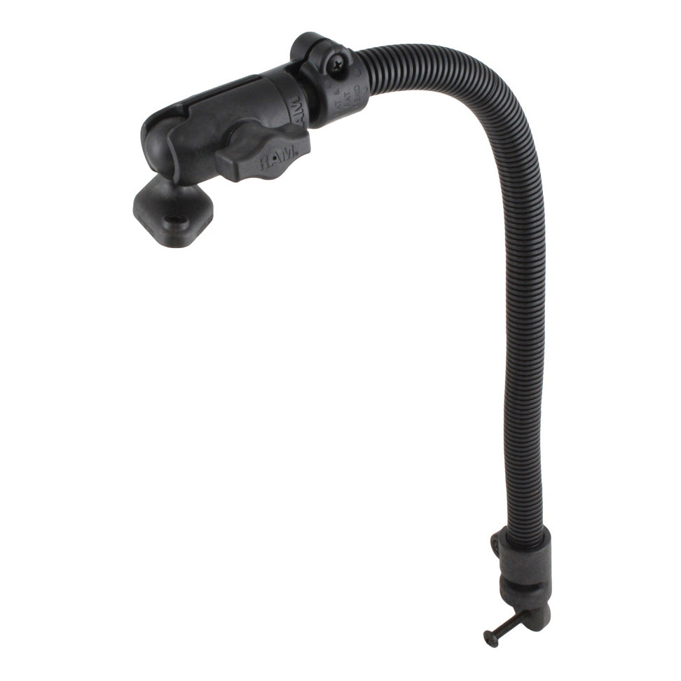 RAM-B-316-18-TRA1U:RAM-B-316-18-TRA1U_1:RAM® Transducer Mount with 18" Aluminum Rod and Diamond Base