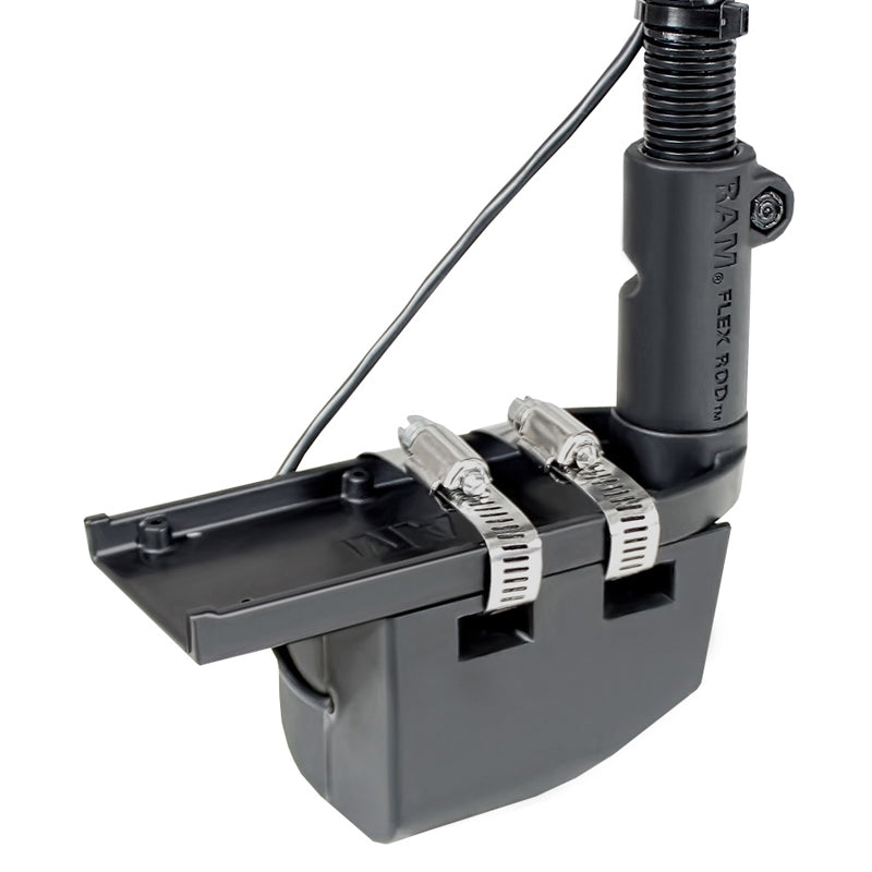 RAM-B-316-18-TRA2:RAM-B-316-18-TRA2_1:RAM® Mount for HydroWave™ Speaker with 18" Aluminum Rod & Diamond Base
