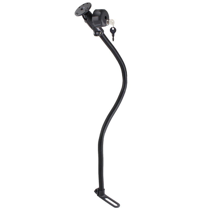 RAM-B-316-1L-30-202U:RAM-B-316-1L-30-202U_1:RAM® Pod™ I Locking Vehicle Mount with 30" Rod and Round Plate