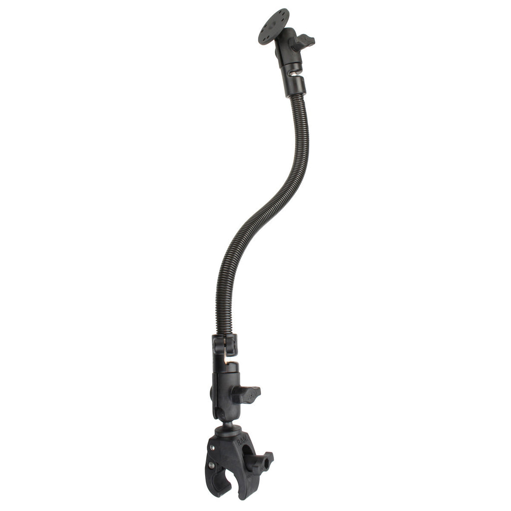 RAM-B-316-400-202U:RAM-B-316-400-202U_1:RAM® Tough-Claw™ Mount with 18" Rod and Round Plate