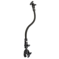 RAM-B-316-400-202U:RAM-B-316-400-202U_1:RAM® Tough-Claw™ Mount with 18" Rod and Round Plate