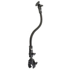 RAM-B-316-400-202U:RAM-B-316-400-202U_1:RAM® Tough-Claw™ Mount with 18" Rod and Round Plate